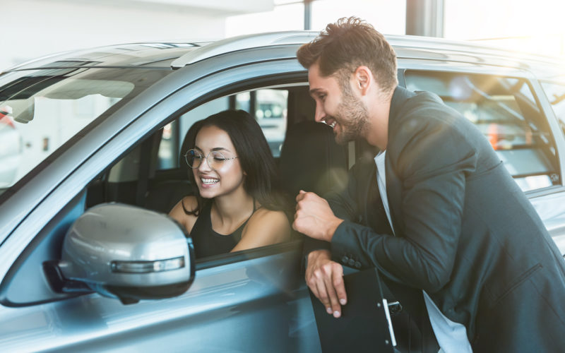 Test d'une voiture