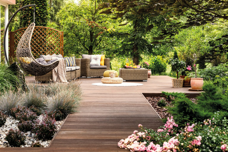 Visuel d'une terrasse extérieure