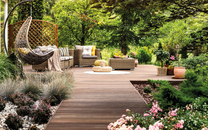 Visuel d'une terrasse extérieure